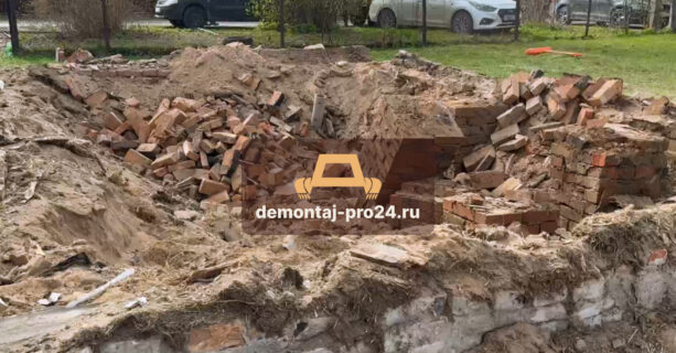 Демонтаж дома в посёлке Крюково недорого и быстро