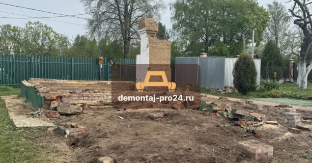 Демонтаж дома в посёлке Строитель недорого и быстро