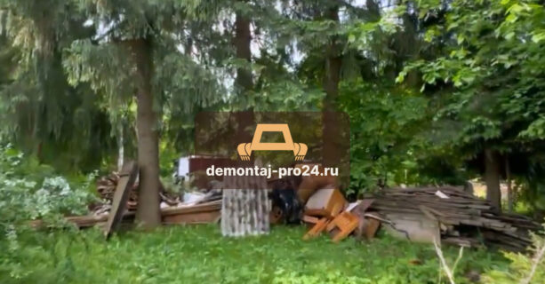 Демонтаж дома в посёлке Новый Городок недорого и быстро