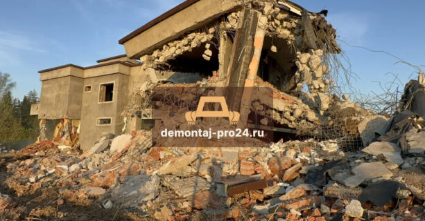 Демонтаж дома в поселке Драчёво недорого и быстро