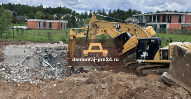 Демонтаж дома в поселке Драчёво недорого и быстро