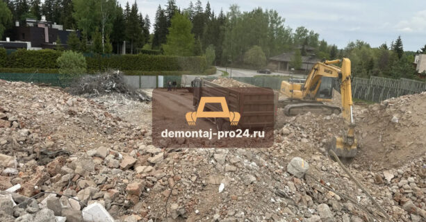 Демонтаж дома в поселке Драчёво недорого и быстро