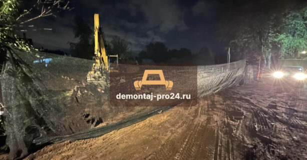 Демонтаж дома в поселке Назарьево недорого и быстро