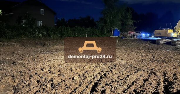 Демонтаж дома в поселке Назарьево недорого и быстро