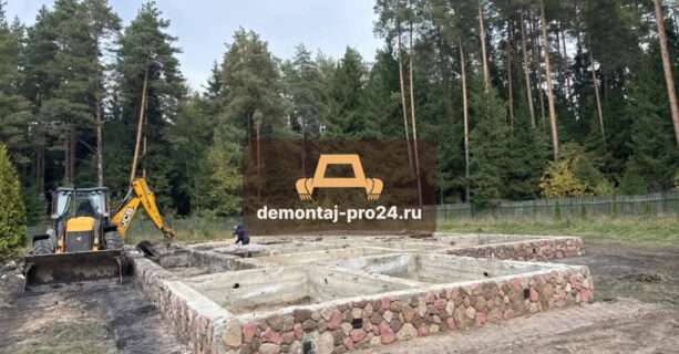 Демонтаж дома в поселке Молоково недорого и быстро